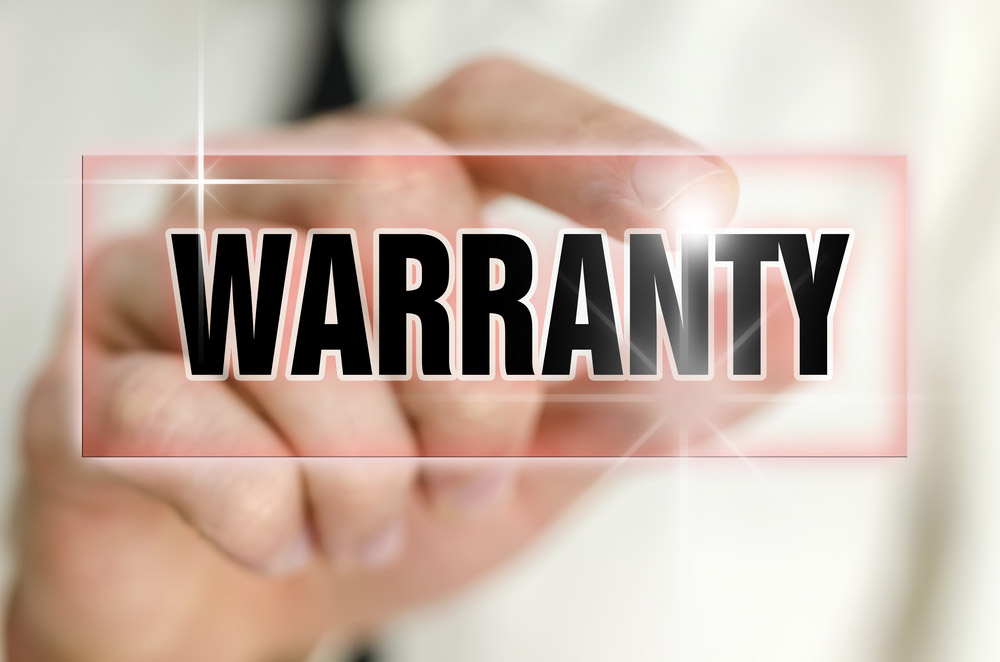 warranty sign warranty sign