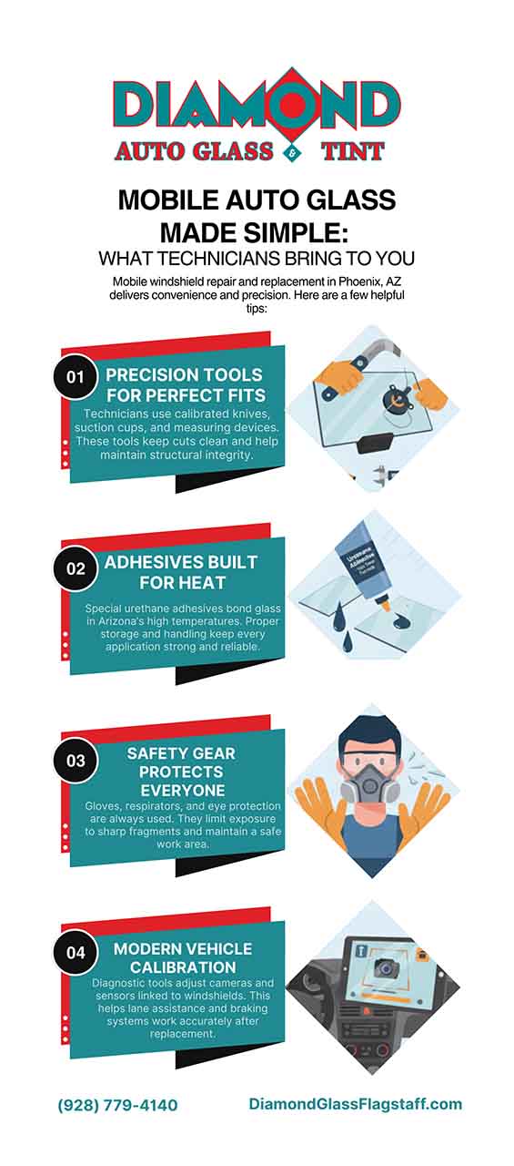 Mobile Auto Glass Made Simple: What Technicians Bring to You