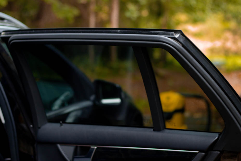 non-reflective tint on a vehicle